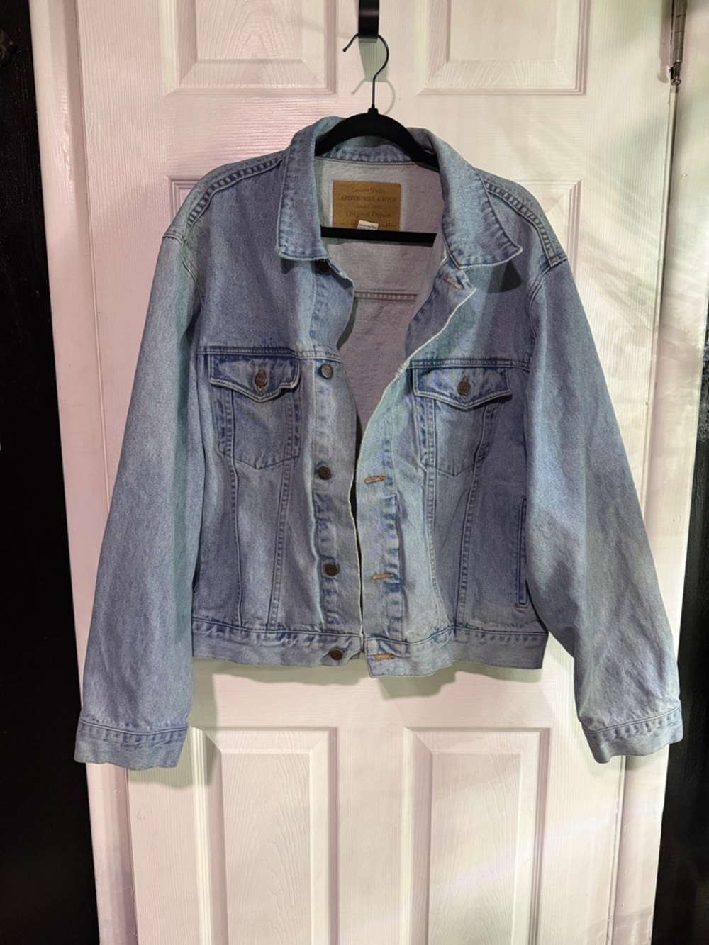 Abercrombie & Fitch Light Blue Denim Jacket - Men’s